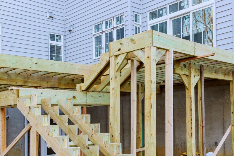 Wooden Veranda Construction in Redmond, WA